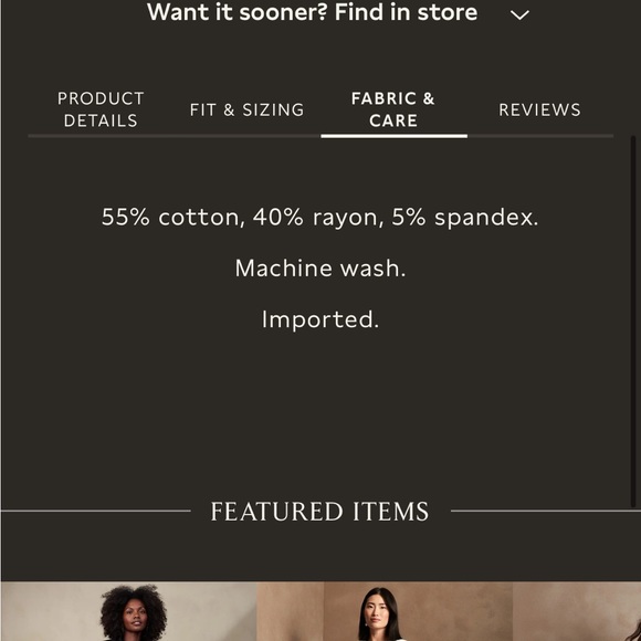 BNWT Banana Republic High Rise Sloan Fit Pants - Picture 9 of 9